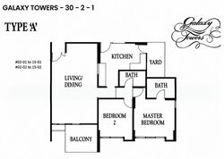 Galaxy Towers (D15), Apartment #570574461